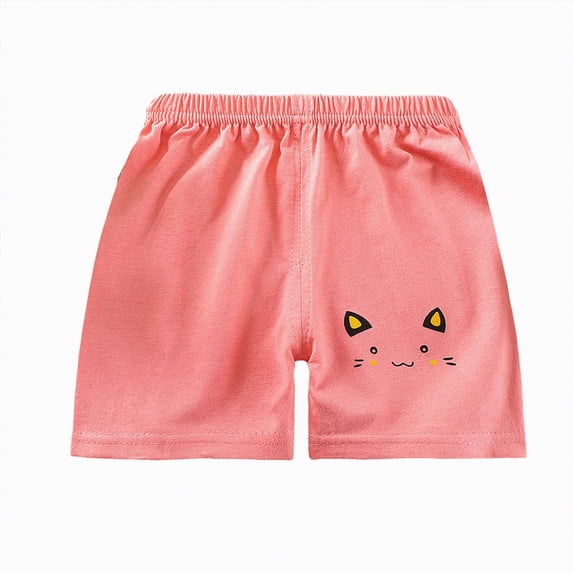 Kogui Kid Golf Shorts Toddler Kids Shorts Cotton Comfort Soft Baby Sport Jogger Shorts Boys Girls Casual Pants 1t 2t (Watermelon Red,1-2 Years)