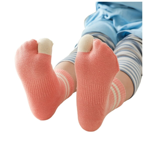 Kogui Kids Ankle Socks Girls Socks Cute Animal Pattern Cartoon Novelty Fashion Soft Socks Size 3-7 (Pink,3-7 Years)