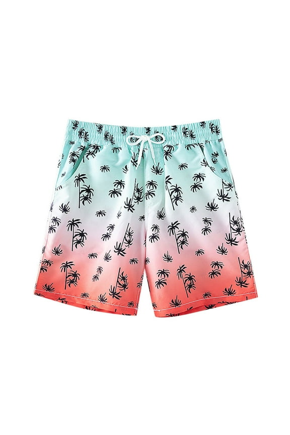 Kids Bathing Suits Boys Boys Swim Trunks Bathing Suit Boys Swimsuit Swim Shorts Swimwear Quick Dry Swim Trunks Kids Beach Board Shorts Size 11-12 (Pink,11-12 Years)