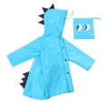 thumbnail image 1 of Kogui Kids Rain Jacket Kids Raincoats For Girls Boys Cartoon Toddler Rain Wear Children Waterproof Raincoat Jacket Poncho (Blue,XL), 1 of 6