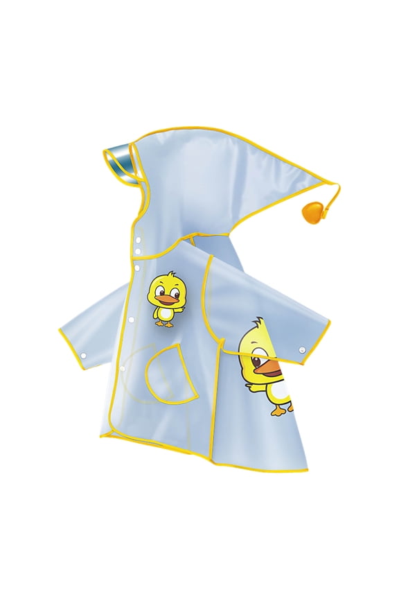 Kids Raincoat Reusable Raincoat Rain Poncho Jacket Slicker for Children Boy Girl Kids Size 8-9 (Orange,8-9 Years)