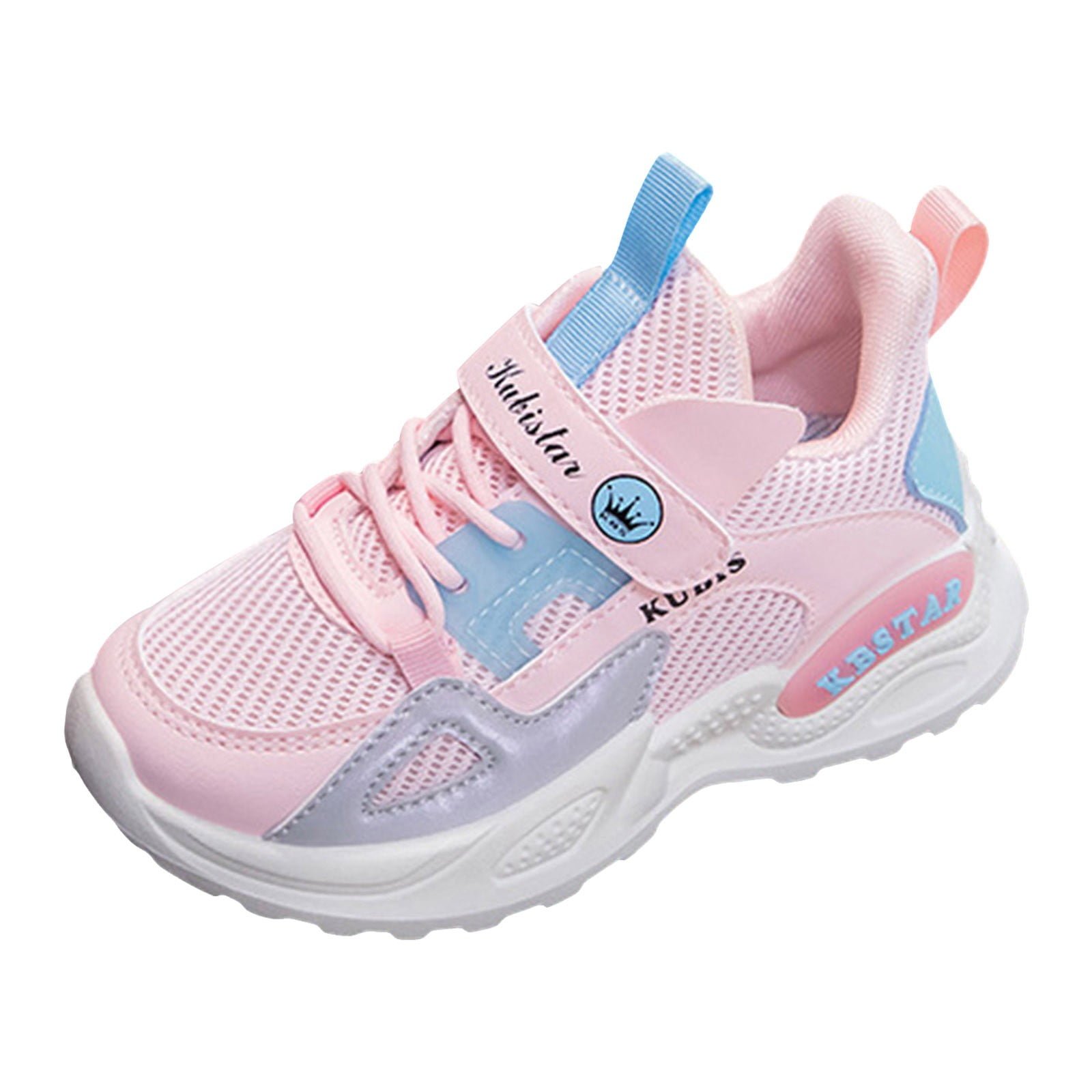 Girls' Sneakers Daily School Shoes PU Portable School Shoes Big Kids( main image 1