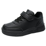 Kogui Kids Shoes Running Shoes Girls Boys Students Sports Shoes Spring and Autumn Casual Shoes Black,2.5