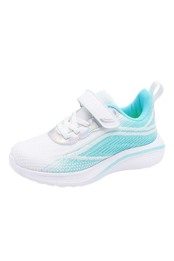 Little Girl & Big Girl Low Platform Court Sneaker (White,3)