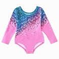 thumbnail image 1 of Kogui Long Sleeve Kids Bathing Suit Girl Girls Swimsuits Kids Bathing Suit One Piece Swimwear with UPF 50+ Cute Size 6-7 (Pink,6-7 Years), 1 of 9