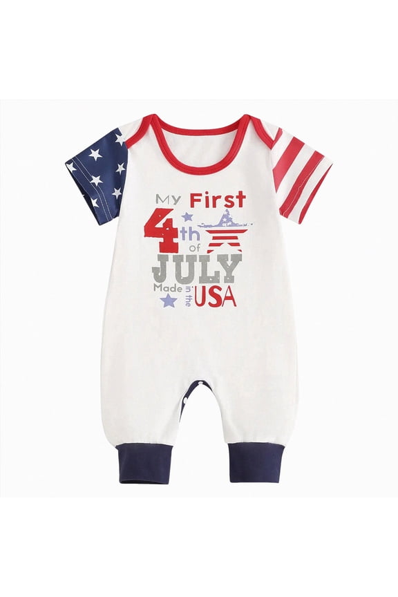 Newborn Baby Boy Clothes Baby Boys or Girls Pajamas Short Sleeve Romper Jumpsuits Sleep and Play 0 3 6 9 12 18 24 Months (Beige,6-12 Months)