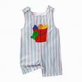 thumbnail image 1 of Kogui Newborn Romper Boy Short Sleeve Baby Boys Girls Bodysuit Short Sleeve Romper Jumpsuit 0 3 6 9 12 18 24 Months (Multicolour,2-3 Years), 1 of 8