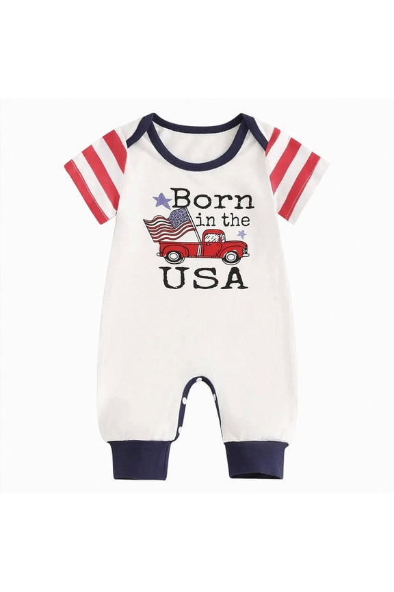 Newborn Romper for Boys Newborn Baby Boy Summer Outfit Smocked Romper Sleeveless Jumpsuit One Piece Beach Clothes 0 3 6 9 12 18 24 Months (White,0-3 Months)