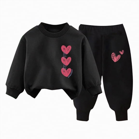 Kogui Outfit for Boys Boys Long Sleeve Soft Basic T-shirt and Joggers 2-piece Outfit Set Size 9-10 (K,9-10 Years)