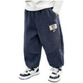 thumbnail image 1 of Kogui Pants for Boys Casual Toddler and Kids Boys Sweatpants Soft Joggers Pants 3T 4T (Grey,3-4 Years), 1 of 6
