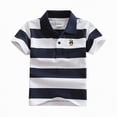 thumbnail image 1 of Kogui Polo Shirts for Boys Boys Polo Shirts Short Sleeve Striped Moisture Wicking Golf Shirts for Boys Youth Kids Size 9-10 (M,9-10 Years), 1 of 4