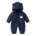 thumbnail image 1 of Kogui Snowsuit Baby Boy Toddler Snowsuit Baby Winter Clothes Boy Girl Snow Wear Size 18 24 Months (Navy,18-24 Months), 1 of 4