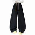 thumbnail image 1 of Kogui Sweatpants for Teens Girls Sweatpants - Super Soft Girls Activewear Performance Jogger Pants Size 8-9 (Black,8-9 Years), 1 of 7