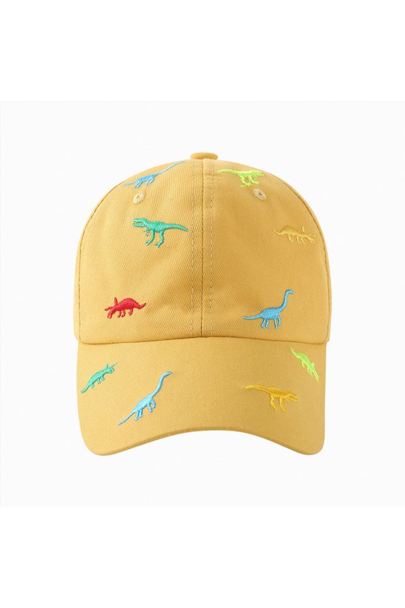 Toddler Boy Hat Personalized Toddler Baby Baseball Hats Duck Caps Adjustable Snapback Caps for Infants Children (Yellow,One Size)