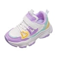 thumbnail image 1 of Kogui Toddler Girl Shoes Toddler/Little Kid Girls Running Shoes Sneakers Fashion Casual Sports Shoes Size 12 (Purple,Little Kids 12), 1 of 9