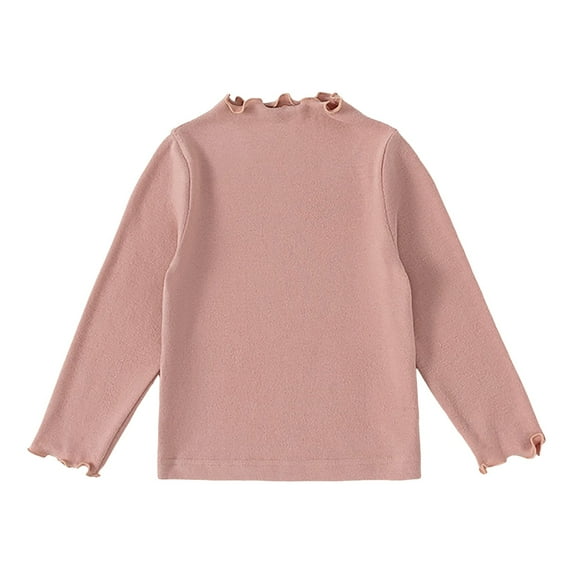 Kogui Toddler Shirts for Girls Girls Long Sleeve T Shirts Casual Tunic Tops Kids Fall Pullover Graphic Tee Size 4T 5T (Pink,4-5 Years)