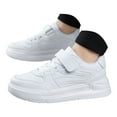 thumbnail image 1 of Kogui Toddler Shoes Boys Sneakers Boy Walking Shoes Sneakers Shoe Lightweight Shoe Size 2.5 (White,Big Kids 2.5), 1 of 9