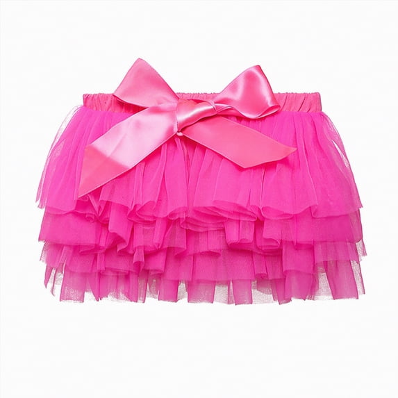Kogui Toddler Tutu Skirt Ballet Girls Layered Tulle Tutu Princess Ballet Dress Kid Tutu Skirts 2T 3T (Hot Pink,2-3 Years)