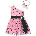 thumbnail image 1 of Kogui Unisex Caveman Fancy Sundress Halloween Theme Cosplay Outfit For Photo Shooting Party (Pink, 9-10 Years), 1 of 8