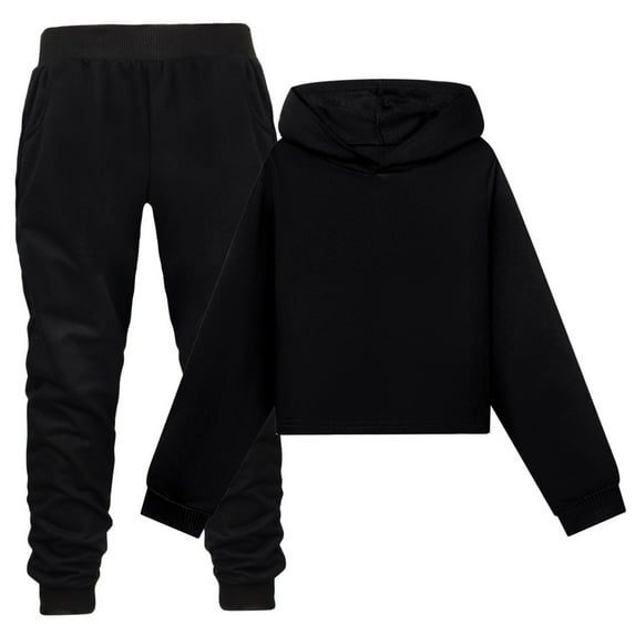 Kogui Winter Outfits for Teen Girls Girls Clothes Cool Girl Print Tie Dye Hoodie Pullover Sweatshirts Leggings Teen Girl Clothes Size 9-10 (Black,9-10 Years)