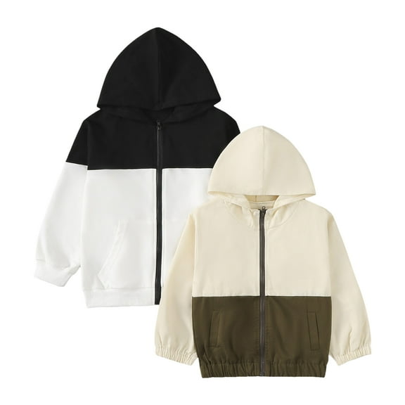 Kogui Zippered Hoodies for Boys Boys' Favorites Full Zip Hoodie Hooded Sweatshirt Size 9-10 (Black,9-10 Years)