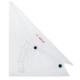 thumbnail image 1 of Koh-I-Noor 12" Professional Adjustable Triangle, Clear Acrylic, 1 Each, 1 of 1