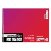 Koh-I-Noor 18 x 24 Drawing Pad with In & Out Pages, 70 lb./114 GSM, Side-Wire Bound, 30 Sheets/Pad