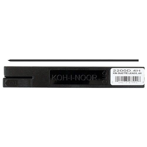Koh-I-Noor 4H Duette Graphite Lead, 2mm x 120mm, 2/Pack