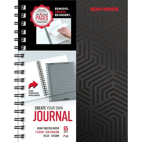 Koh-I-Noor Create Your Own Journal, 7" x 10"