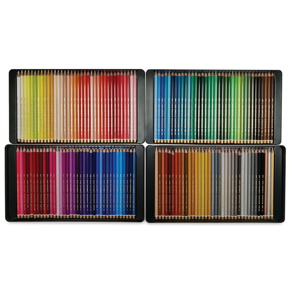 Koh-I-Noor Polycolor Dry Color Drawing Pencils - Assorted Colors, Tin, Set of 144