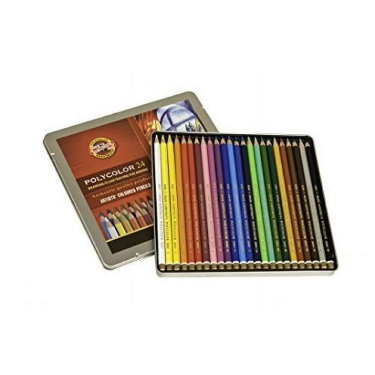 Koh-I-Noor : Polycolor : Artist Colored Pencils 3824 : Set Of 24