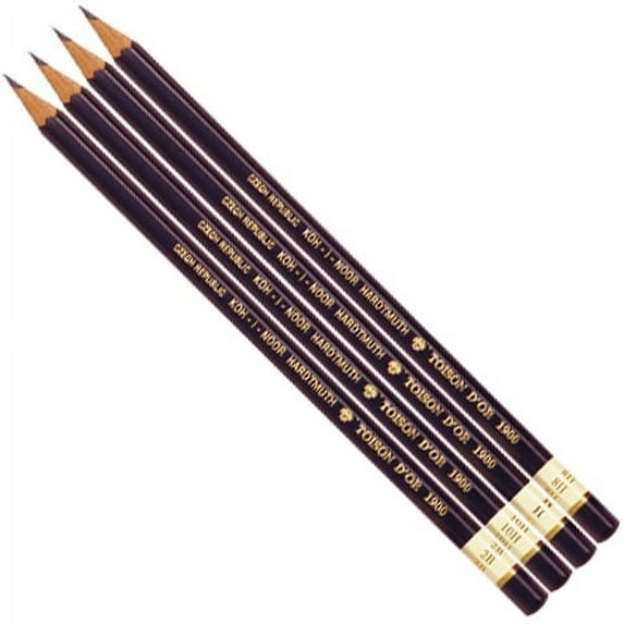 Koh-I-Noor Toison d'Or 4H Degree Graphite Pencil 12/Each