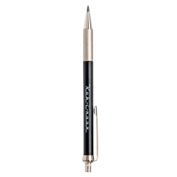 Koh-I-Noor Toison d'Or Notebook Incremental Clutch Lead Holder with 2mm x 90mm Lead, Black, 1 Each