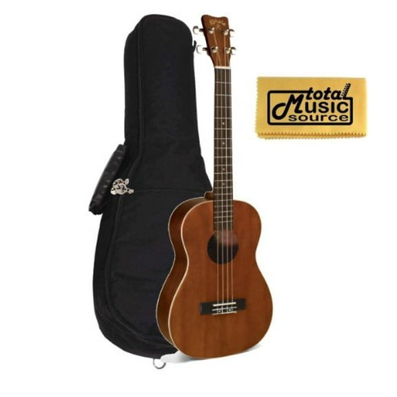 Kohala AKAMAI Concert Acoustic Electric Ukulele,Gigbag,TMS Cloth,AK-CAE