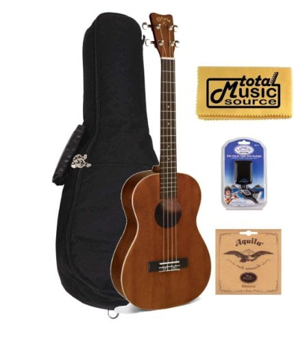 Kohala AKAMAI Tenor Ukulele,FREE GigBag,Tuner,Strings,TMS Cloth,AK-T