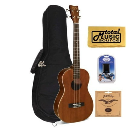 Kohala AKAMAI Tenor Ukulele,FREE GigBag,Tuner,Strings,TMS Cloth,AK-T