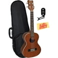 thumbnail image 1 of Kohala Akamai AK-T Mahogany Tenor Ukulele Bundle with Polyfoam Case, Digital Tuner, and Polishing Cloth - Natural, 1 of 1