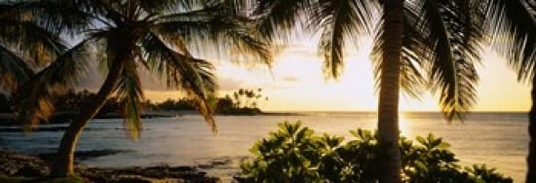 Kohala Coast Big Island Hawaii Canvas Art - Panoramic Images (35 x 12)