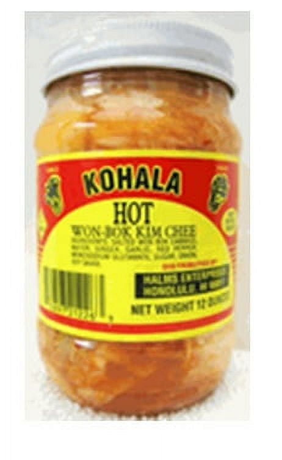 Kohala Hot Won-Bok Kim Chee, 12 oz.