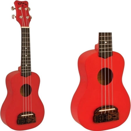 Kohala, (KT-SRD) 4-String Ukulele, Right-Handed, RED