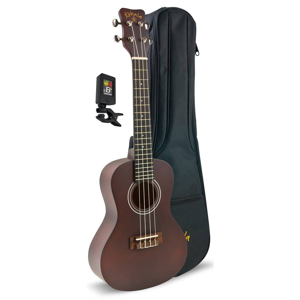 Kohala Player Pack Soprano Ukulele Package Includes Bag and Tuner