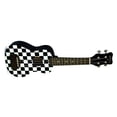 thumbnail image 1 of Kohala Tiki Uke Soprano Ukulele Checkered, 1 of 2