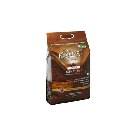 Kohinoor Basmati Rice Brown 10lbs (4.54kg)