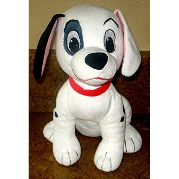 Kohl's 101 Dalmations Patch Plush with Black Circle Over One Eye - Sits 10 Inches