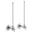 thumbnail image 1 of Kohler NPT 3/8 in. Annealed Vertical Tube with Stop and Cross Handles - Set of 2, 1 of 2