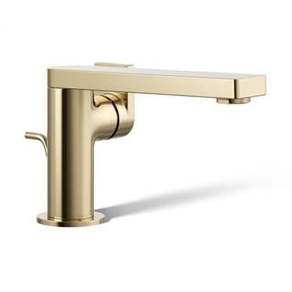 Kohler 1.2 GPM Composed Single-Handle Bathroom Sink Faucet with Lever Handle - Vibrant French Gold