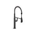 thumbnail image 1 of Kohler  1.5 GPM 1-Handle Edalyn by Studio McGee Semi-Professional Kitchen Sink Faucet with Two-Function Spray Head - Matte Black, 1 of 1