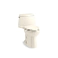 thumbnail image 1 of Kohler  1.6 GPF Santa Rosa Compact Elongated Toilet with Revolution 360 Swirl Flushing Technology - Biscuit, 1 of 1