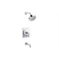 thumbnail image 1 of Kohler  1.75 GPM Castia by Studio McGee Rite-Temp Bath & Shower Trim Kit - Polished Chrome, 1 of 1