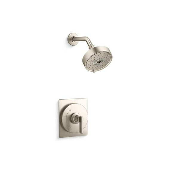Kohler 1.75 GPM Castia by Studio McGee Rite-Temp Shower Trim Kit - Vibrant Brushed Nickel